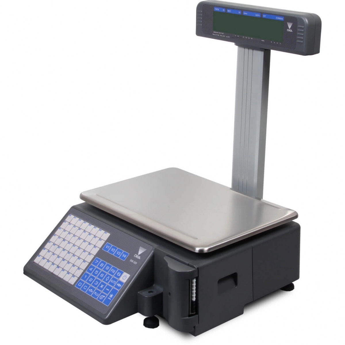 Весы  с печатью этикеток Digi SM-320 б/у