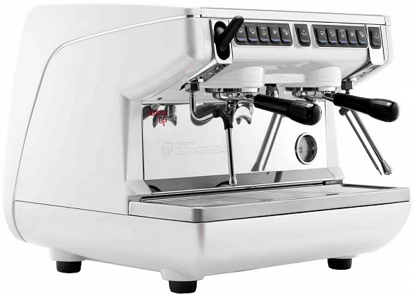 Рожковая кофемашина Nuova Simonelli Appia Life Compact 2Gr V (220V) (белая) (экономайзер) (высокие г