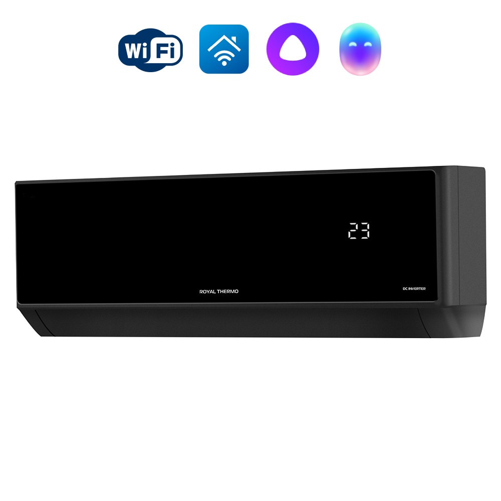 Мульти сплит-система инвертор. типа Royal thermo RTFMI/in-12HN8/black (блок внутр)