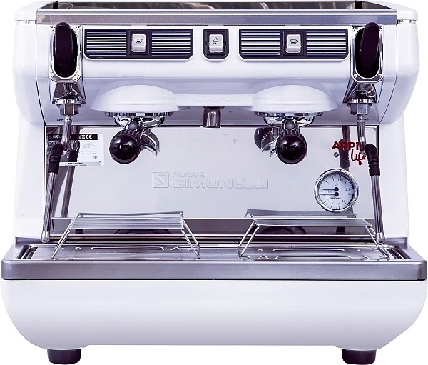 Рожковая кофемашина Nuova Simonelli Appia Life Compact 2Gr S 220V(белая)(экономайзер)(высокие группы