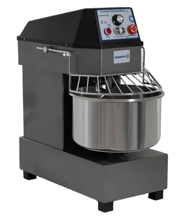 Спиральный тестомес Foodatlas HS-20A Eco 220В (графитовый)