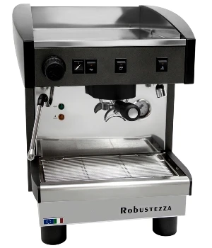 Рожковая кофемашина ROBUSTEZZA ST1M (высокие группы) (черная)