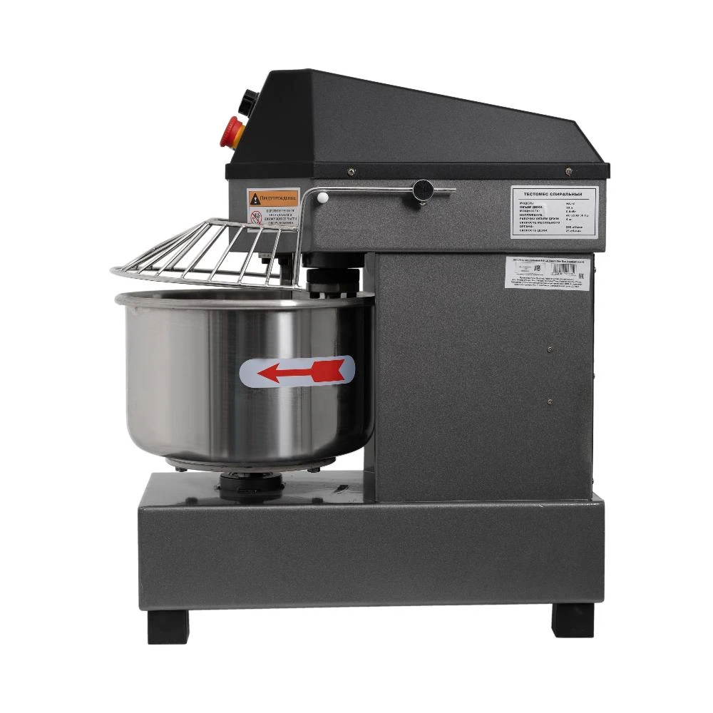 Спиральный тестомес Foodatlas HS-20 Eco 220В (графитовый)