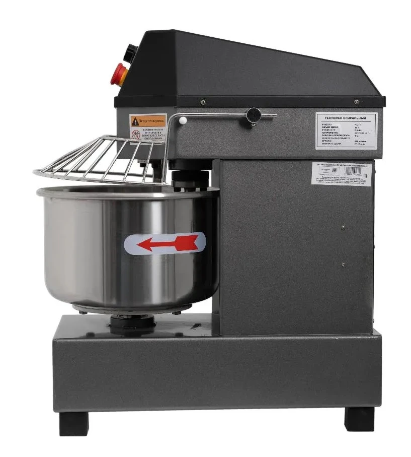 Спиральный тестомес Foodatlas HS-40 Eco 220В (графитовый)