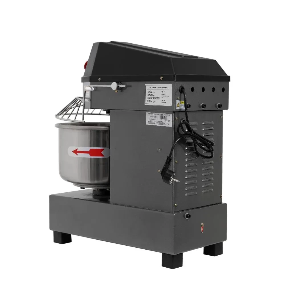 Спиральный тестомес Foodatlas HS-40 Eco 220В (графитовый)