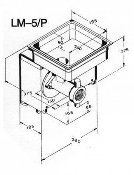 Мясорубка Koneteollisuus (KT) LM-5/P Enterprise