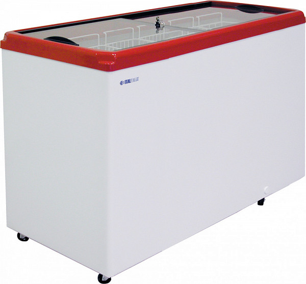 Морозильный ларь Italfrost CF500F (красный) (без корзин)
