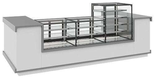 Витрина кондитерская Полюс KC71-110 VV 1,2-1 Built-IN