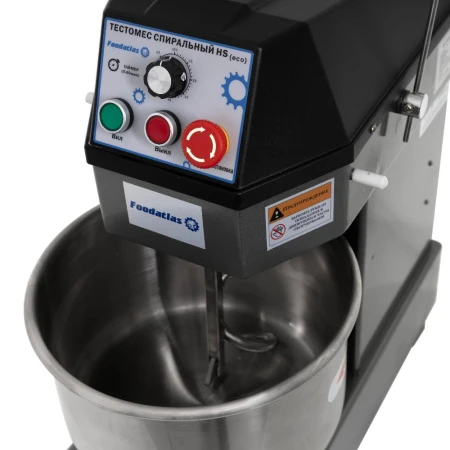 Спиральный тестомес Foodatlas HS-10 Eco (графитовый)