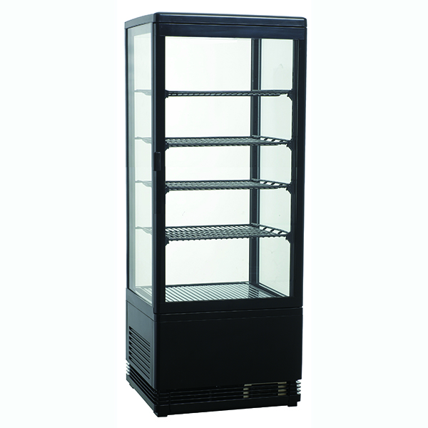 Витрина холодильная Foodatlas RT-98L (черный) (настольная)