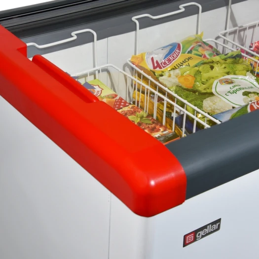 Морозильный ларь Gellar FG 350 C (FG 300 C) красный