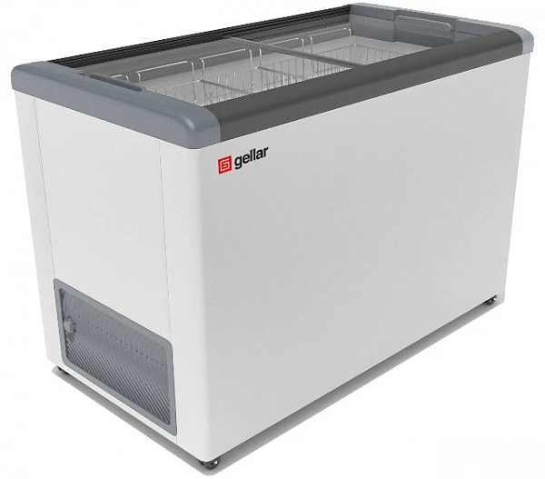 Морозильный ларь Gellar FG 400 C серый