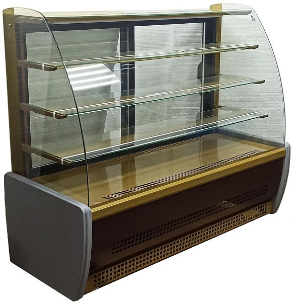 Витрина кондитерская Ангара Кондитер ЛЮКС-1,25м