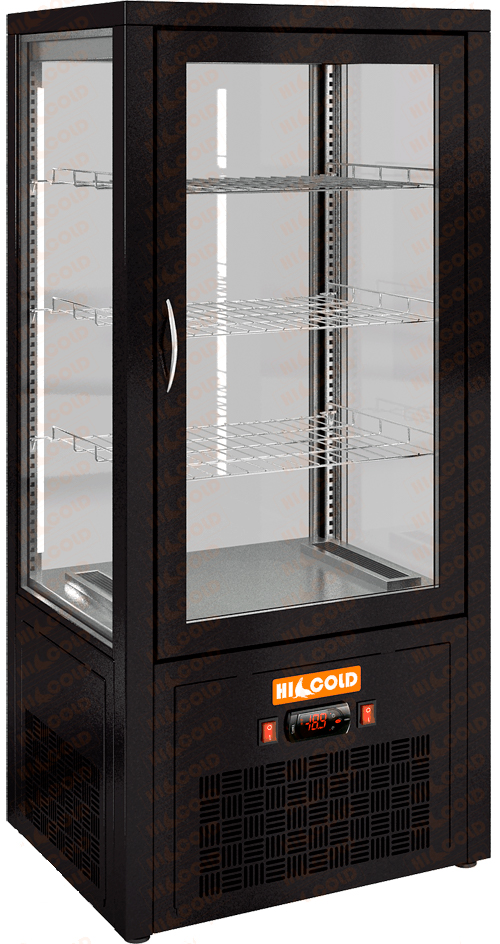 Витрина холодильная Hicold VRC 100 (Black) (настольная)