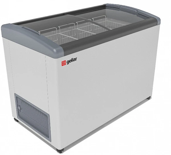 Морозильный ларь Gellar FG 475 E (FG 450 E) серый