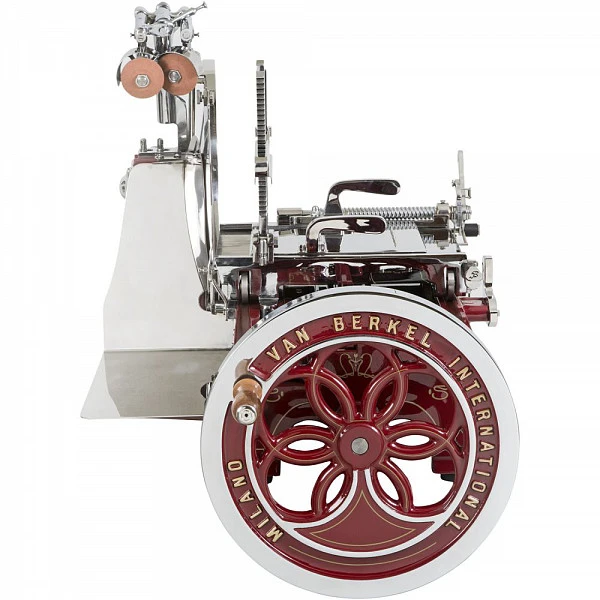 Слайсер Berkel Flywheel (Volano) L16 красный на подставке