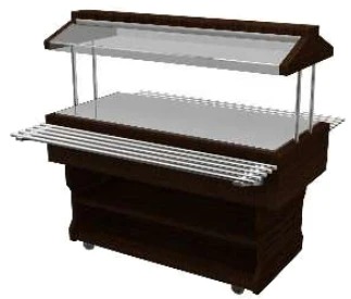 Салат-бар нейтральный Gastrolux ПН-157/W Woodline