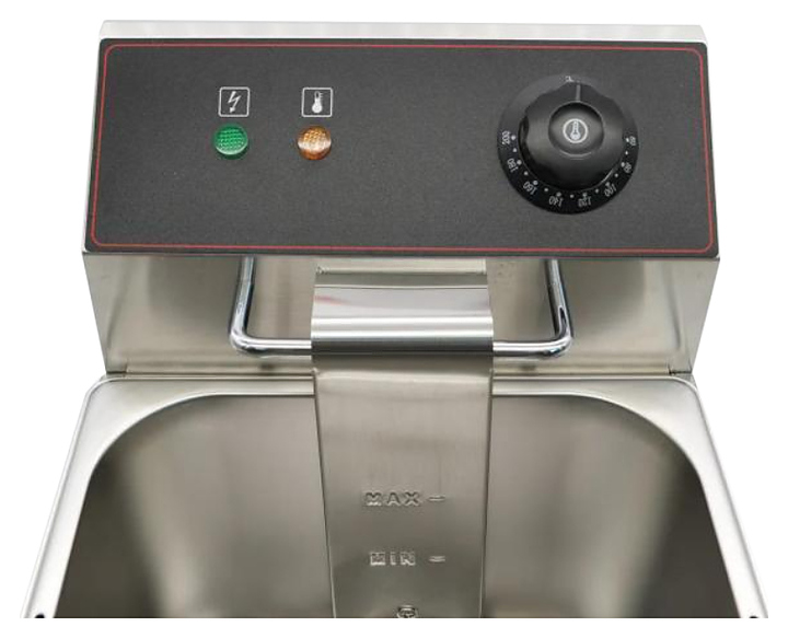 Фритюрница AIRHOT EF10T+10T (с краном)
