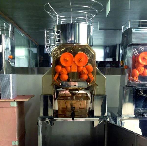 Соковыжималка Foodatlas 2020А-(II) (напольная, корпус прозр пласт, конт пластик, GB)