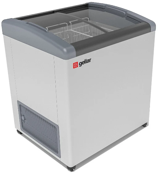 Морозильный ларь Gellar FG 275 E (FG 250 E) серый