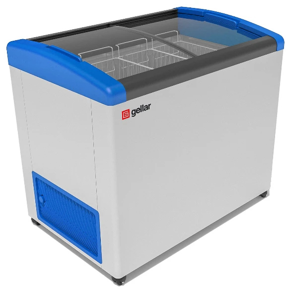 Морозильный ларь Gellar FG 375 E (FG 350 E) синий