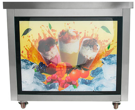 Фризер для жареного мороженого Foodatlas KCB-2F (световой короб)