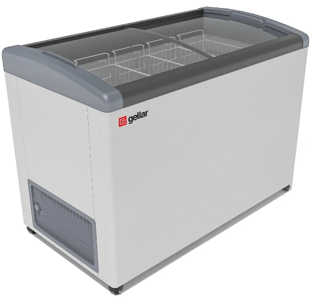 Морозильный ларь Gellar FG 500 E серый