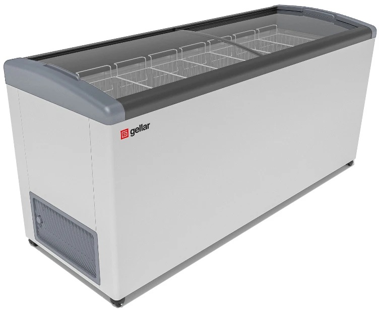 Морозильный ларь Gellar FG 775 E (FG 750 E) серый