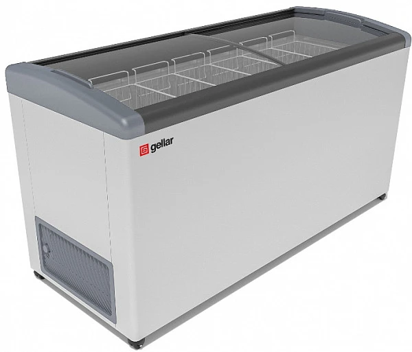 Морозильный ларь Gellar FG 600 E серый