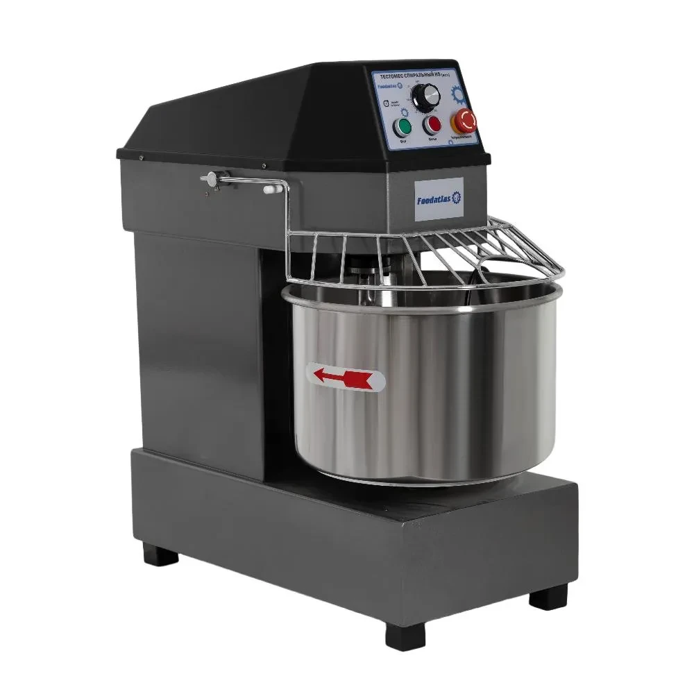 Спиральный тестомес Foodatlas HS-30A Eco 220В (графитовый)