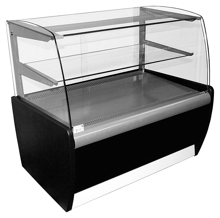 Витрина кондитерская Kayman K-ВК-900 (Мини) (серебро)