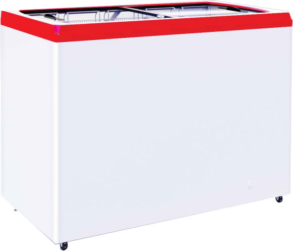 Морозильный ларь Italfrost CF200F (красный) (3 корзины)
