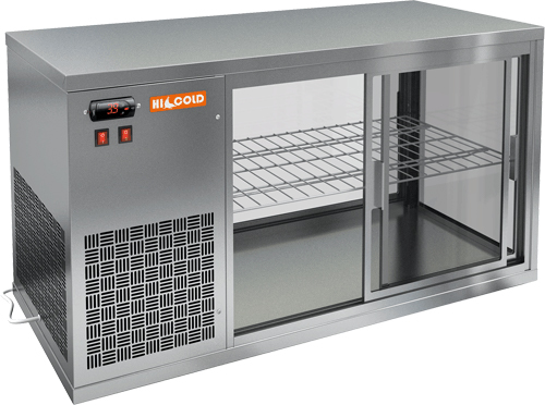 Витрина холодильная Hicold VRL 1300 L (настольная)