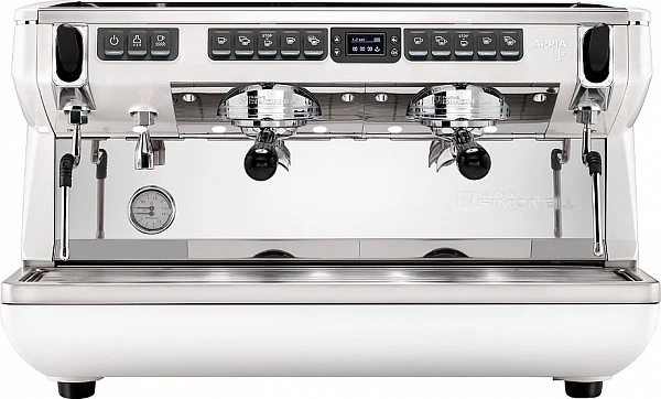 Рожковая кофемашина Nuova Simonelli Appia Life XT 2Gr V (220V) (белая) (высокие группы) (168251)