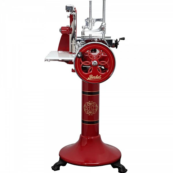 Слайсер Berkel Flywheel (Volano) P15 красный на подставке
