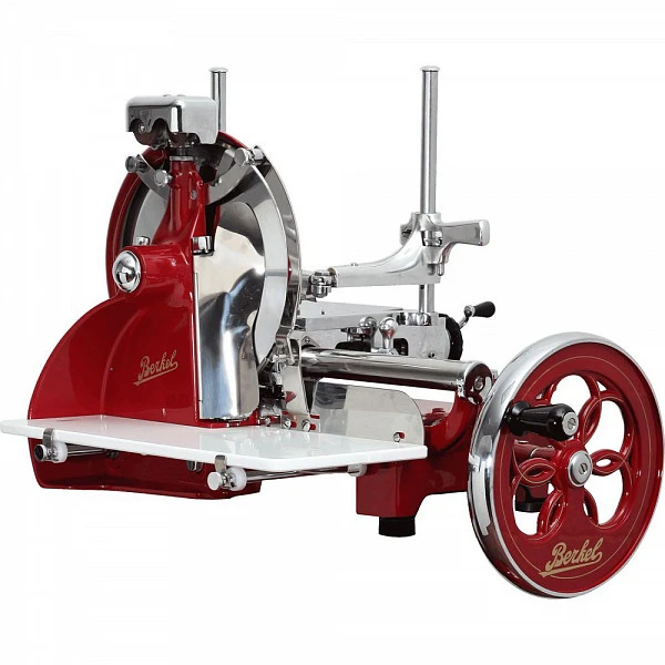 Слайсер Berkel Flywheel (Volano) P15 красный на подставке