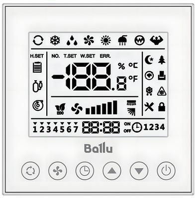 Кондиционер канальный инвертор. типа Ballu Universal 2 DC R410a BLCI_D-18HN1_24Y