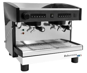 Рожковая кофемашина ROBUSTEZZA ST2E Compact (высокие группы) (черная)