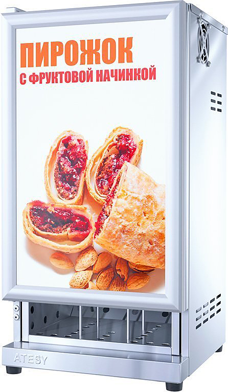 ШКАФ ТЕПЛОВОЙ ДЛЯ ПИРОЖКОВ И ХОТ-ДОГОВ ФИОЛЕНТ ШТХ-24-350.350-01
