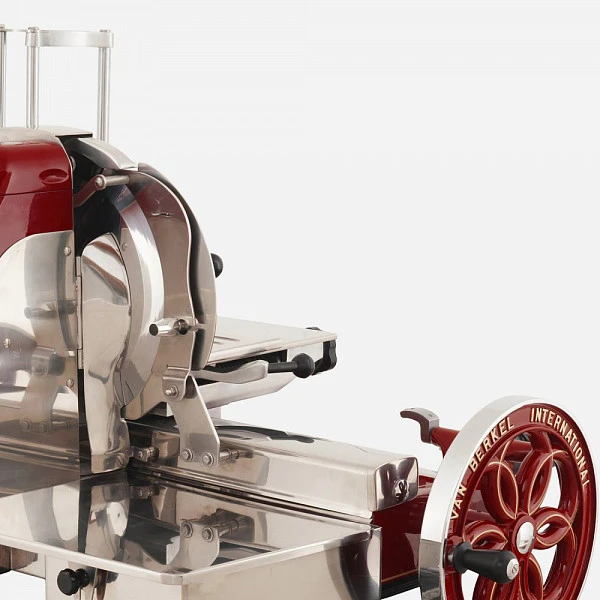 Слайсер Berkel Flywheel (Volano) B116 красный на подставке
