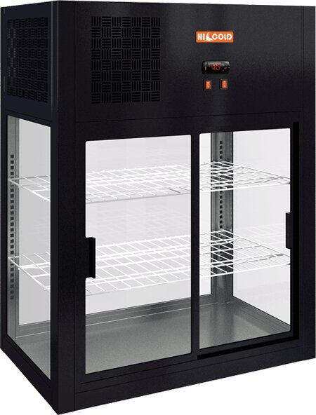 Витрина холодильная Hicold VRH O 790 (black) (настольная)