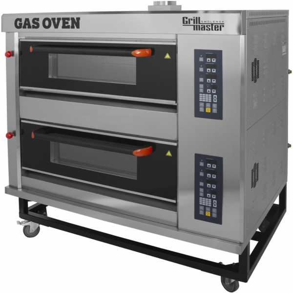 Печь подовая Grill Master ШЖГ/2 (400 C, с пароувлажнением)