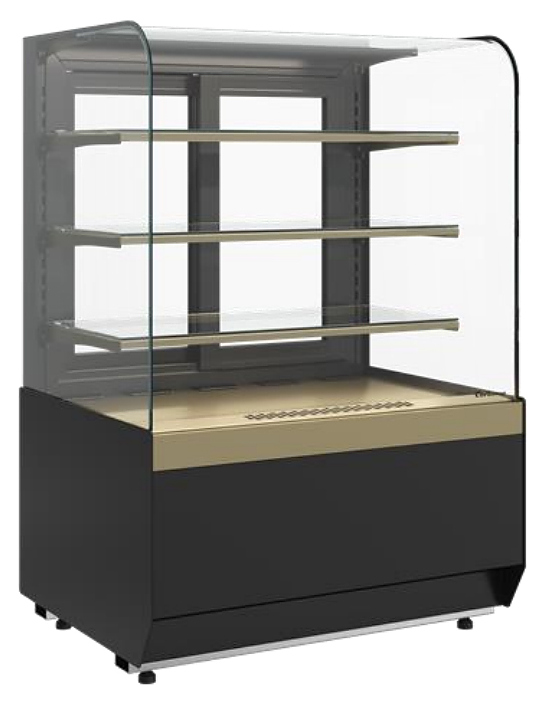 Витрина кондитерская Полюс KR70 VM 0,9-2 STANDARD (открытая) (9005-0109)