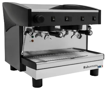 Рожковая кофемашина ROBUSTEZZA ST2M Compact (высокие группы) (черная)