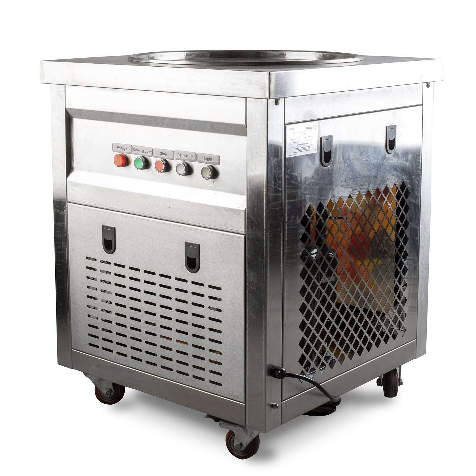 Фризер для жареного мороженого Foodatlas KCD-1F (световой короб)