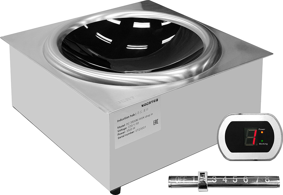 Плита индукционная WOK Kocateq DC 5000M WOK (drop in)
