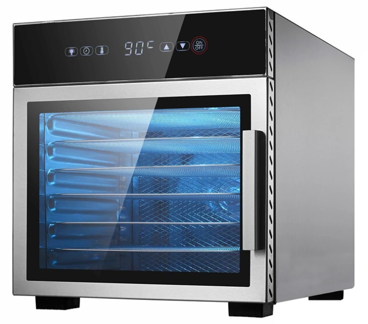Дегидратор сушилка AIRHOT FD-6 GLASS-SM