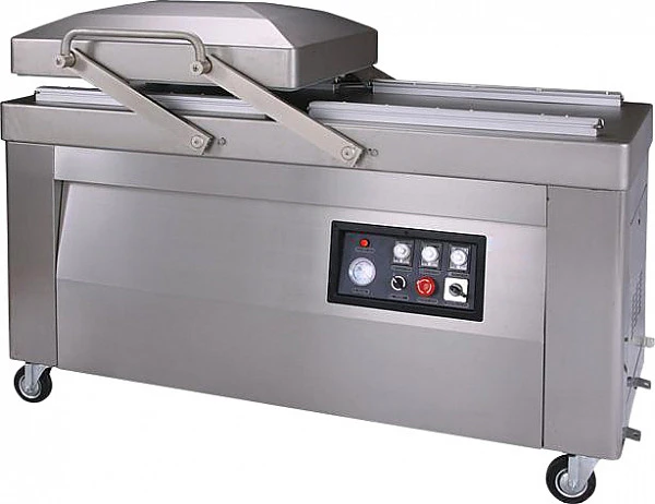 Машина вакуумной упаковки Hualian Machinery HVC-720S/2B-G (нерж., газ)