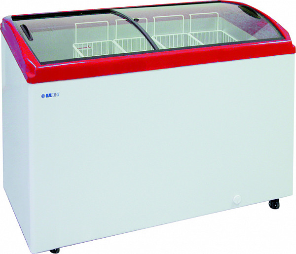 Морозильный ларь Italfrost CF300C (красный) (без корзин)