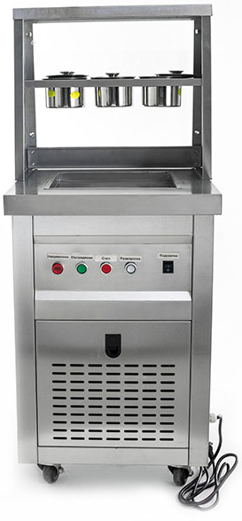 Фризер для жареного мороженого Foodatlas KCB-1F (контейнеры) (световой короб)